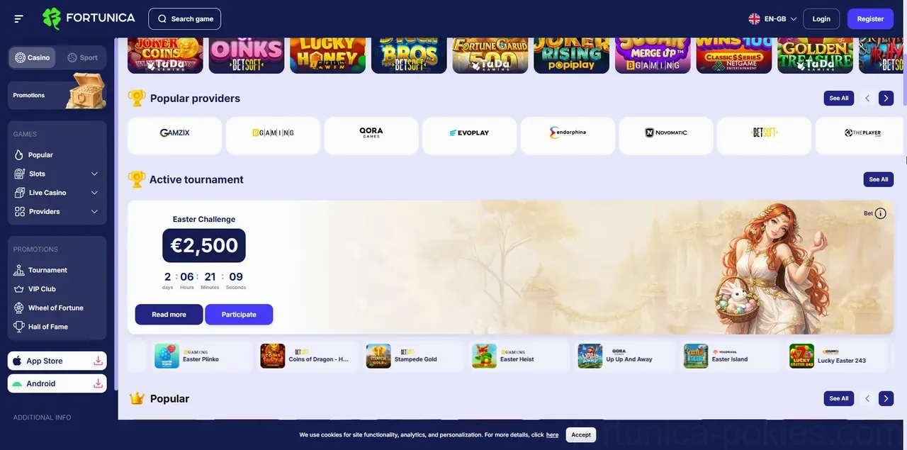Fortunica Casino Casino